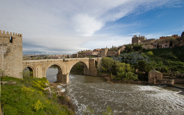 San Martin Bridge and Toledo Landscape